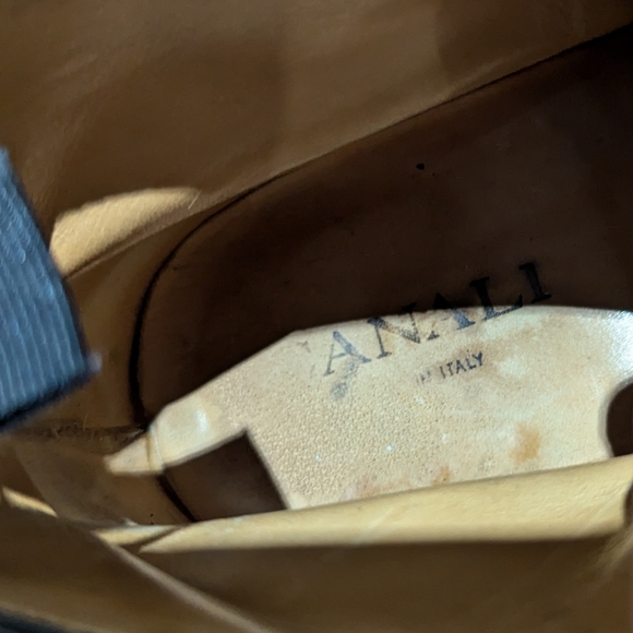 Canali Black Leather Chukka Boots - Picture 3 of 10